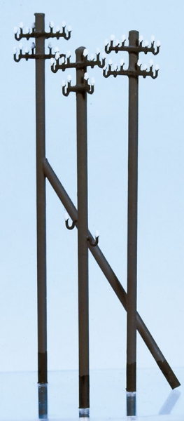 Weinert 3305 - Telegrafenmasten, Einzelmasten