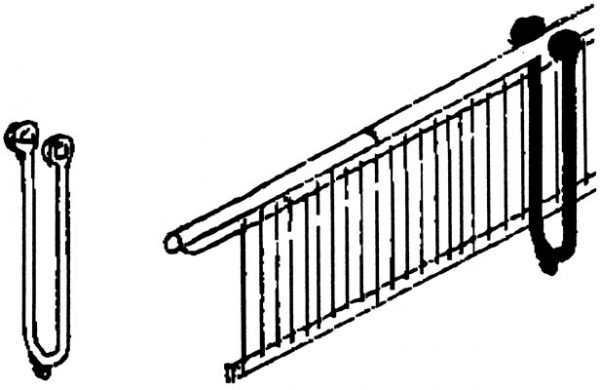 Weinert 3338 - Schrankenfuß