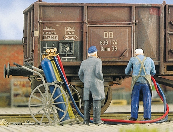 Weinert 3383 - Schweißgerätewagen  mit Flaschen, Armaturen und Schweißgerät