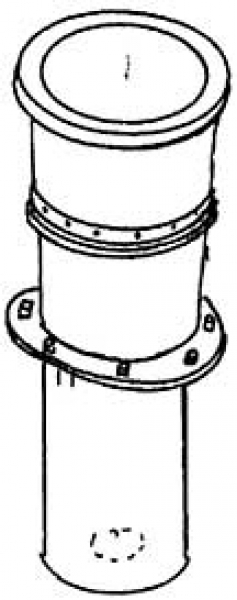 Weinert 8026 - Schlot für P8 bzw. für Baureihe 38.10