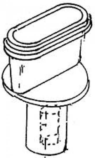 Weinert 80271 - flacher Schlot «Giesl-Ejektor» für Baureihe 50