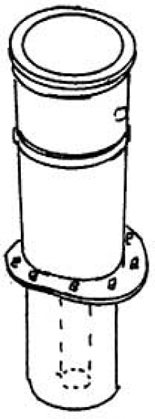Weinert 8028 - Schlot für bayerische R4/4 bzw. für Baureihe 92.20