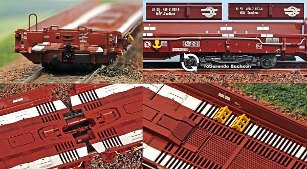 ACME AC45212 - 2er Set Rollende Landstraße Saadkms der MAV