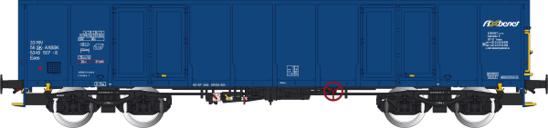 Albert Modell 534011 - Offener Güterwagen Eaos, SK-AXBSK