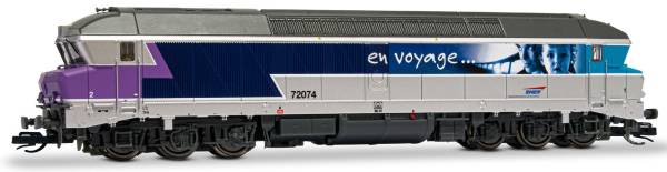 Arnold HN9087 - Diesellokomotive  CC 72074 'En voyage', SNCF