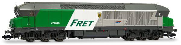 Arnold HN9088HM - Diesellokomotive CC 72010 FRET, SNCF, DC-Sound