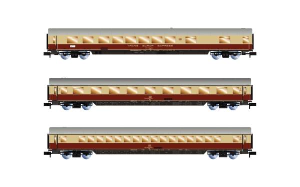 Arnold HN4508 - 3-tlg. Set Personenwagen "Rheingold" der AKE, Set 2