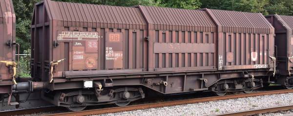 Brawa 51007 - Teleskophaubenwagen Shimmns 730 der DBAG
