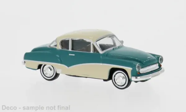 Brekina 27162 - Wartburg 311 Coupe, grün/hellblau, 1959