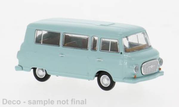 Brekina 30042 - Barkas B 1000 Bus, graublau