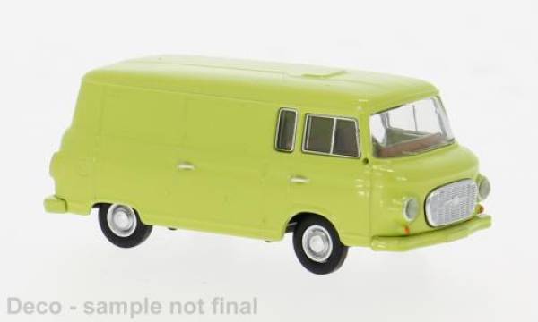 Brekina 30122 - Barkas B 1000 Kastenwagen, pastellgrün