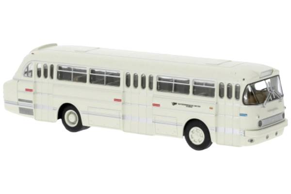 Brekina 59581 - Ikarus 66 3-türig KVK Annaberg, 1964, creme