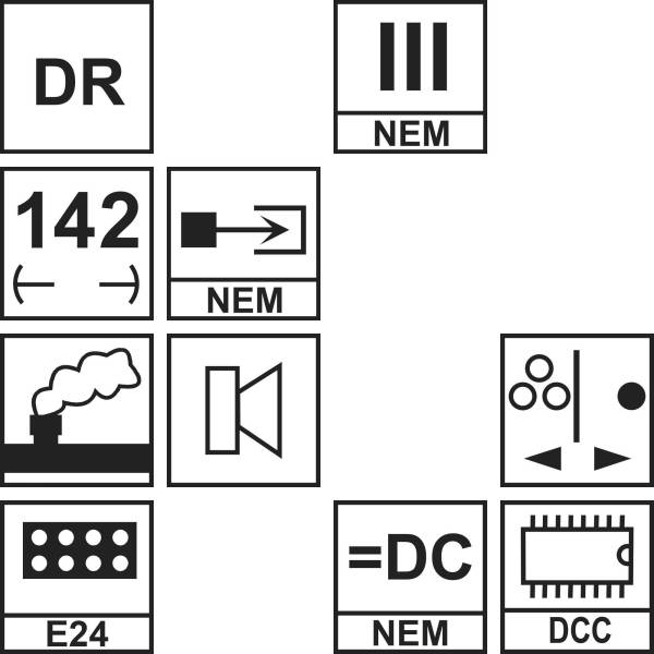 Busch 30003 - Dampflok BR 56 2001 Preußische G8.2 der DR, digital mit Sound