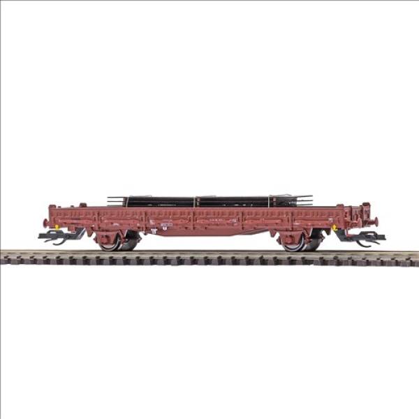 Busch 31515 - Flachwagen Ks der DR, beladen mit Stahlplatten