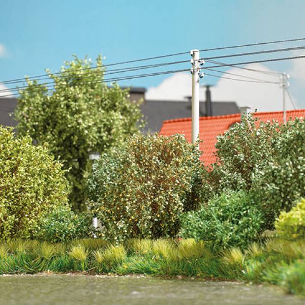 BUSCH 3608 - 3 Büsche, Spätsommer