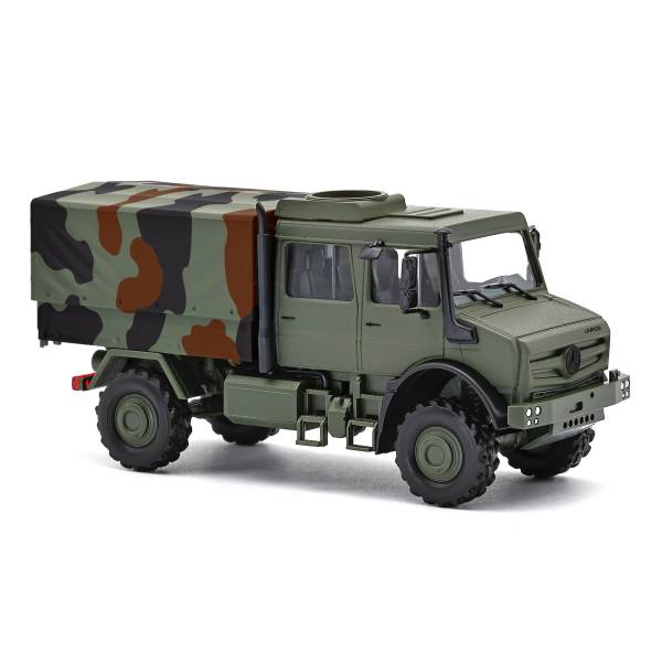 BUSCH 51087 - Mercedes-Benz Unimog U5023 Doppelkabine, Militär