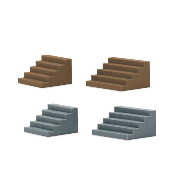 BUSCH 7748 - Mini-Set: Treppen H0