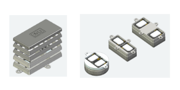 ESU 50340 - Modulares Lautsprecherset für Dual-Lautsprecher "Zuckerwürfel"