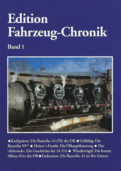 Verlag Dirk Endisch - Fahrzeug-Chronik Band 1