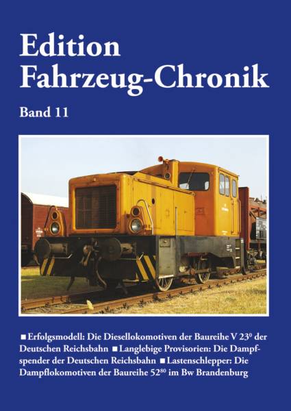 Verlag Dirk Endisch - Fahrzeug-Chronik Band 11