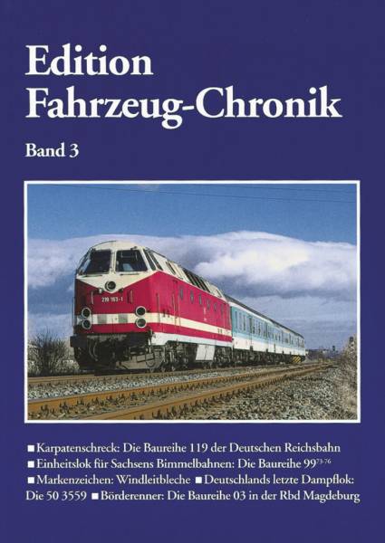 Verlag Dirk Endisch - Fahrzeug-Chronik Band 3