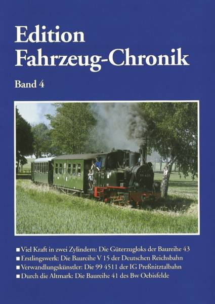 Verlag Dirk Endisch - Fahrzeug-Chronik Band 4