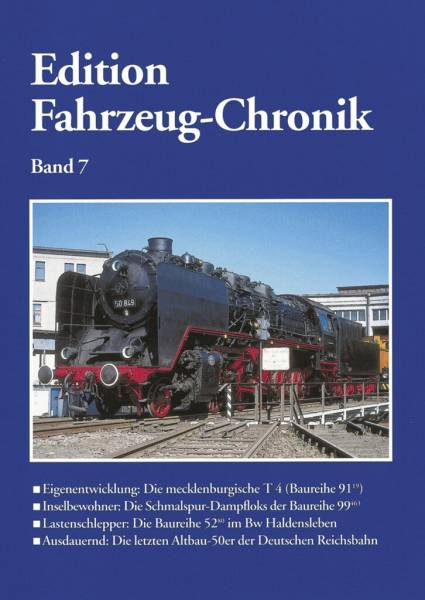 Verlag Dirk Endisch - Fahrzeug-Chronik Band 7