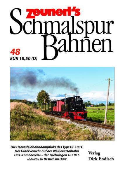 Verlag Dirk Endisch - Zeunert´s Schmalspurbahnen, Band 48