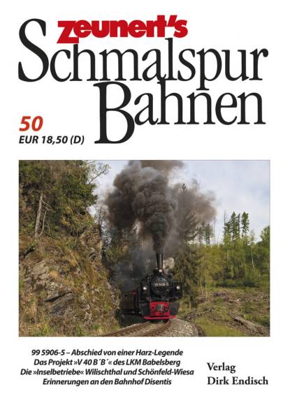 Verlag Dirk Endisch - Zeunert´s Schmalspurbahnen, Band 50