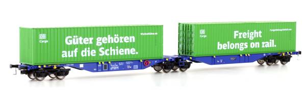 Mehano 28398 - Containerwagen Sggmrss'90 Ermewa der DB Cargo