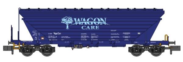 NPE NW52218 - Getreidesilowagen Uagpps Slowakei, WagonCare blau