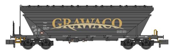 NPE NW52223 - Getreidesilowagen Uagpps Niederlande, Grawaco, schwarz