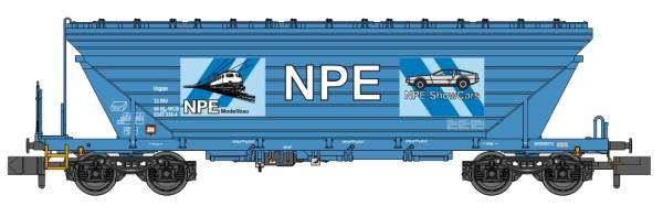 NPE NW52229 - Getreidesilowagen Uagpps Niederlande, NPE Modellbau, blau