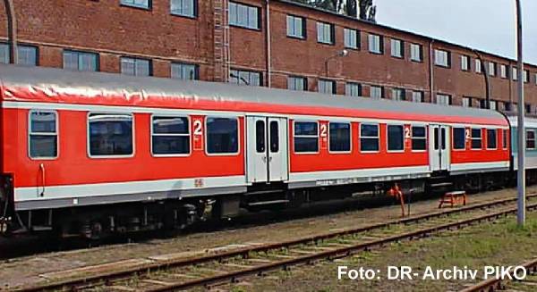 PIKO 28008 - Halberstädter Mitteleinstiegswagen By 2. Klasse der DB AG