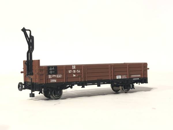 PMT / Technomodell 54232 - Güterwagen offen der DR, braun, Ep. 3b