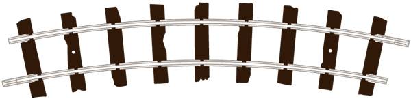 PECO ST-403 - Setrack H0e 1/16 Kreis, Radius 228 mm
