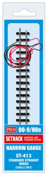 PECO ST-413 - Setrack H0e 174 mm gerades Anschlussgleis