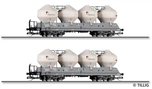 TILLIG 01118 - Güterwagenset der Holcim (Česko) a.s.