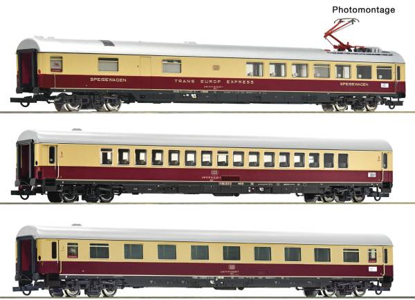 ROCO 6200121 - 3-tlg. Set 2: Schnellzugwagen „Rheingold“ der AKE