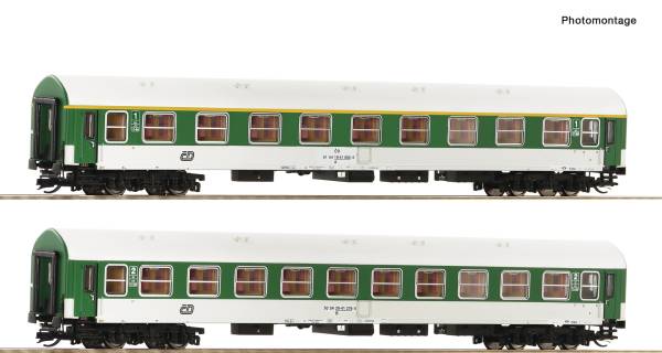 ROCO 6280010 - 2-tlg. Set 1: Reisezugwagen der CD