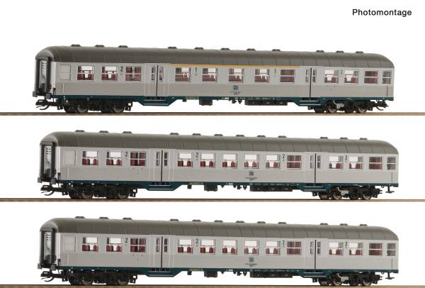 ROCO 6280023 - 3-tlg. Set: Nahverkehrswagen der DB