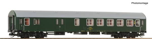 Roco 6280042 - Reisezugwagen 2. Klasse/Gepäck der CSD