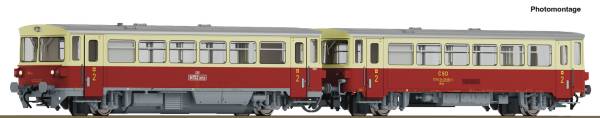 Roco 7790001 - Dieseltriebwagen M 152 0059 mit Beiwagen der CSD, digital mit Sound