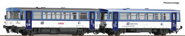 ROCO 7790004 - Dieseltriebwagen 810 472-1 mit Beiwagen der CD, digital mit Sound