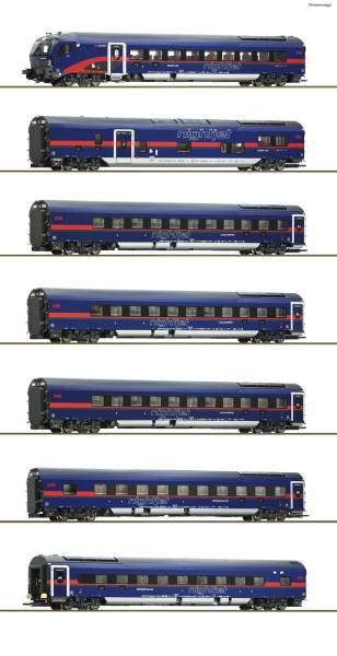 Roco 5500022 – 7-tlg. Set: Nightjet, ÖBB