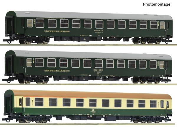 Roco 6200292 – 3-tlg. Set 1: D 1371/1370 „Vitoscha“, BDZ/DR