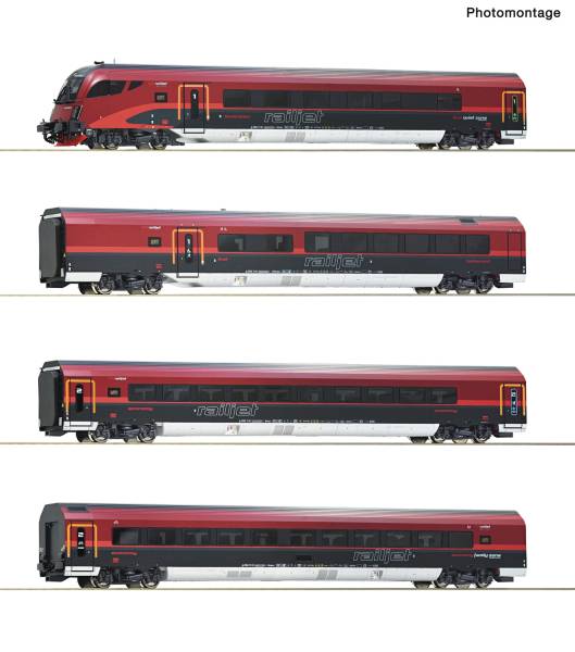 Roco 6200309 – 4-tlg. Set 1: Railjet 1, ÖBB