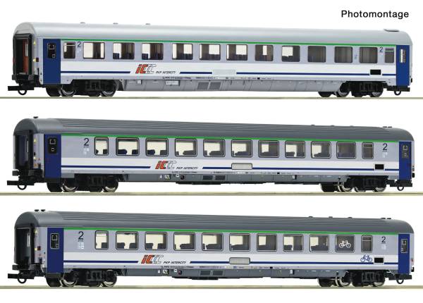 Roco 6200314 – 3-tlg. Set: IC-Schnellzugwagen, PKP