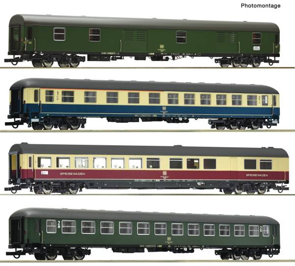 Roco 6200322 – 4-tlg. Set 1: D 202 „Loreley Express“, DB