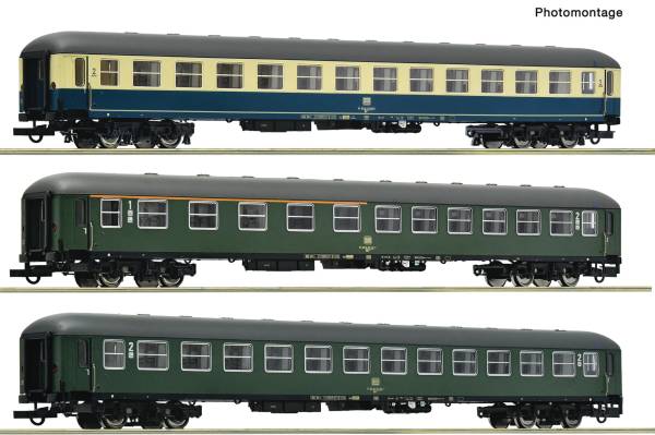 Roco 6200323 – 3-tlg. Set 2: D 202 „Loreley Express“, DB